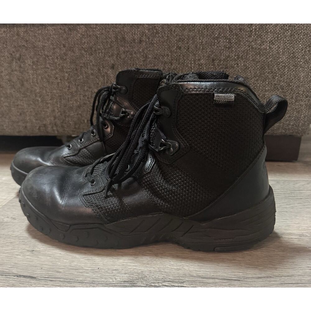 DANNER SCORCH SIDE-ZIP BLACK 6" TACTICAL BOOTS 25731 Men's Size 11.5 EE